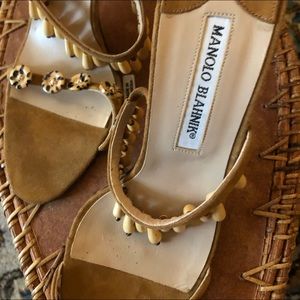 Manolo Blahnik mint! Fits 7.5 American